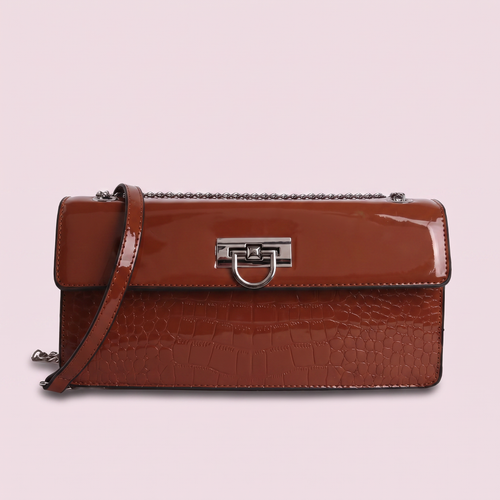 Clara-Brown handbag by Nevuxy