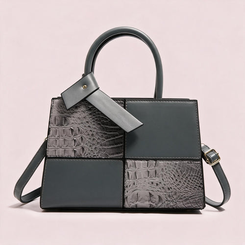 Juliet-Grey handbag by Nevuxy