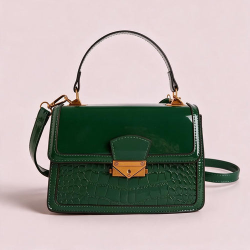 Thea-Green handbag by Nevuxy