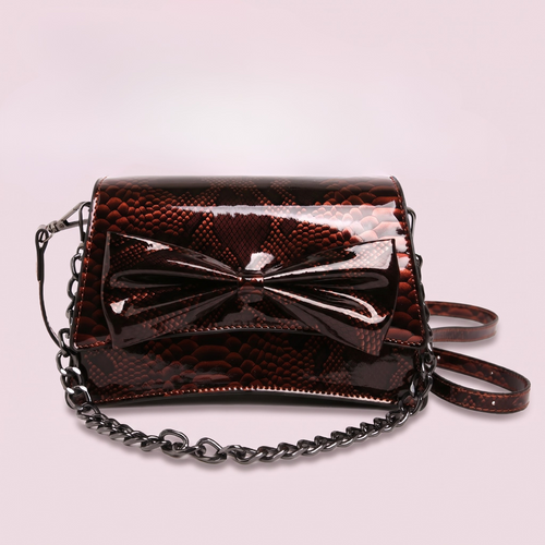 Valentina-Brown handbag by Nevuxy